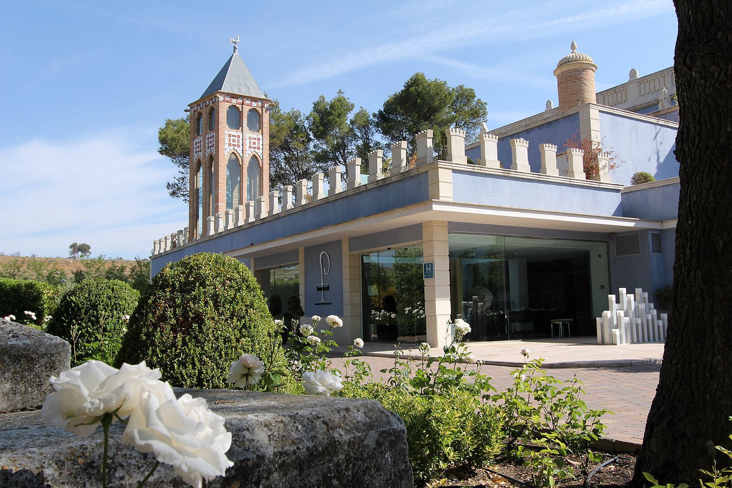 Exterior del Hotel Ferrero en Bocairent